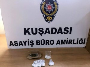 Kuşadası polisinden uyuşturucu operasyonu: 3 gözaltı