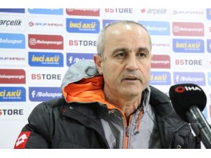 Boluspor - Adanaspor maçının ardından