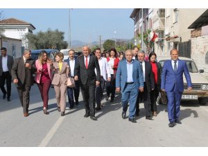 Germencik adayı İsmet Akın esnaf buluşmalarını sürdürüyor