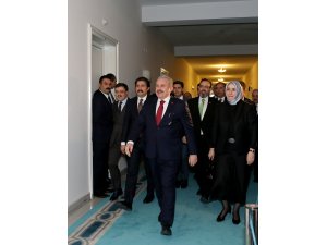TBMM Başkan adayı Şentop'tan parti gruplarına ziyaret