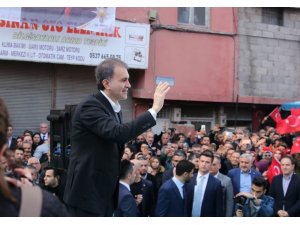Çelik, Fikret Yeni’nin seçim ofisi açılışını yaptı