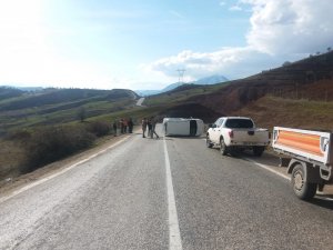 Giresun-Sivas karayolunda trafik kazası: 7 yaralı