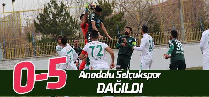 Anadolu Selçukspor:0- Kırklarelispor:5