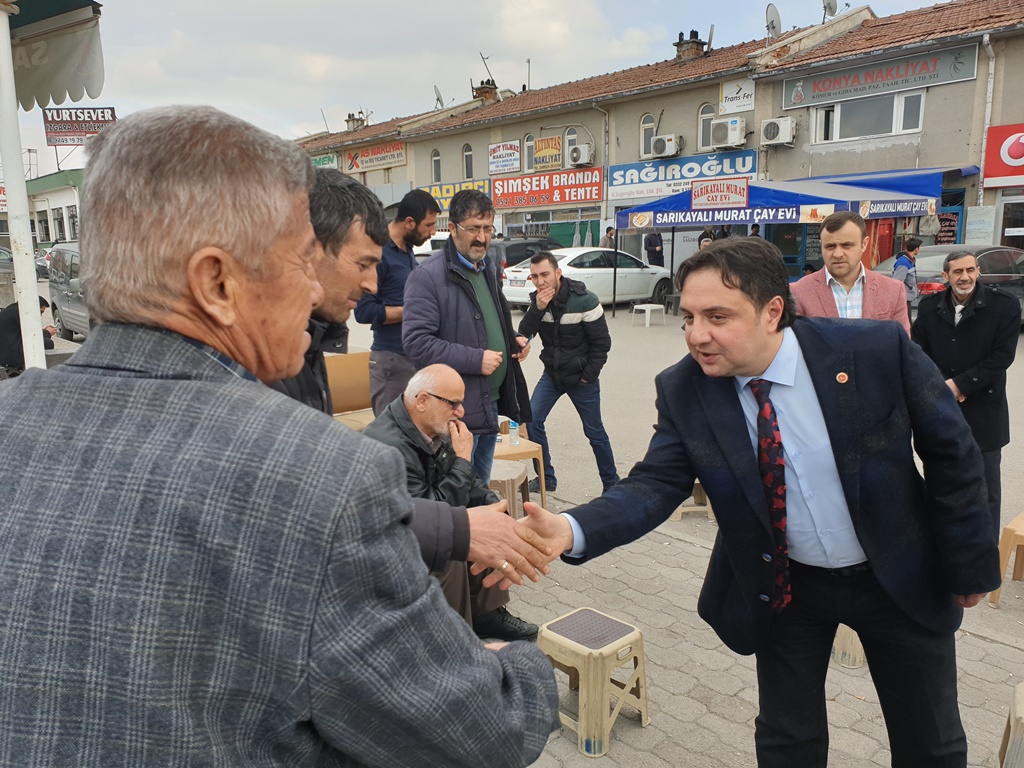 Özcan’dan şoförlere ziyaret