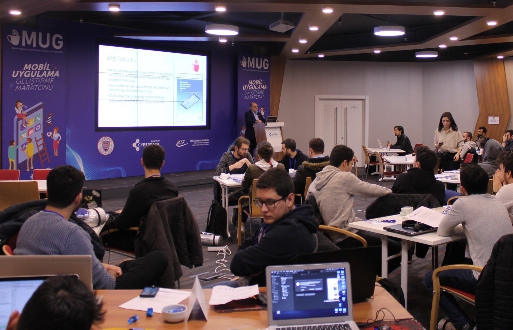 Bilkent CYBERPARK'ta mobil uygulamalar yarıştı