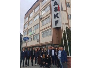 Bayan aday futbol hakemlerinden ASKF’ye ziyaret