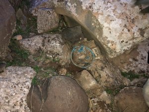 Teröristlerin tuzakladığı bomba bulunarak imha edildi