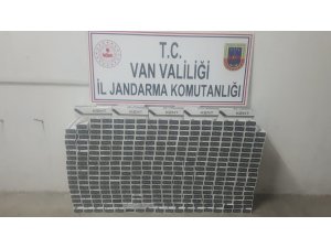 Van’da 3 bin 440 paket kaçak sigara ele geçirildi
