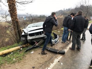 Fatsa’da trafik kazası: 1 yaralı