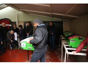 Kazada hayatını kaybeden çiftin cenazesi toprağa verildi