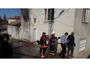 Malatya’da ev yangını