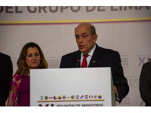 Lima Grubu Venezuela'da askeri müdahaleye karşı