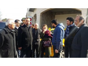 Bir polis şehit olmuştu...Kazanın olduğu yerde keşif yapıldı yaralı polis olayı anlattı