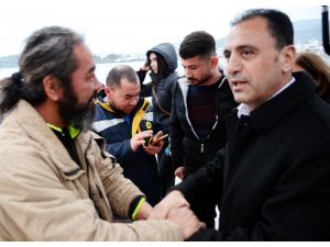 Saruhan, Kumbahçe’de alkışlarla karşılandı