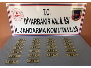 Diyarbakır’da 26 adet sahte 100 dolar ele geçirildi
