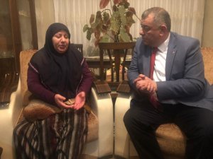 Başkan adayı Bıyık seçim çalışmalarında hem destek hem dua alıyor