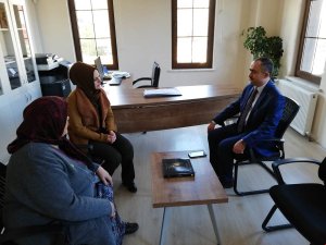 Bozkır Kaymakamı Bayraktar'ın ziyaretleri