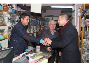 Şehzadeler esnafından Özdemir’e yoğun ilgi