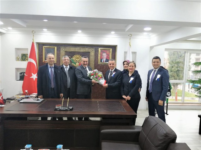 Ceylan’dan Başkan Tutal’a ziyaret