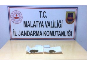 Cezaevi firarisi esrarla yakalandı