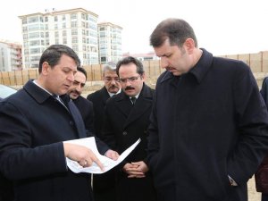 Sivas'ta valilik ek binası açılışa hazırlanıyor