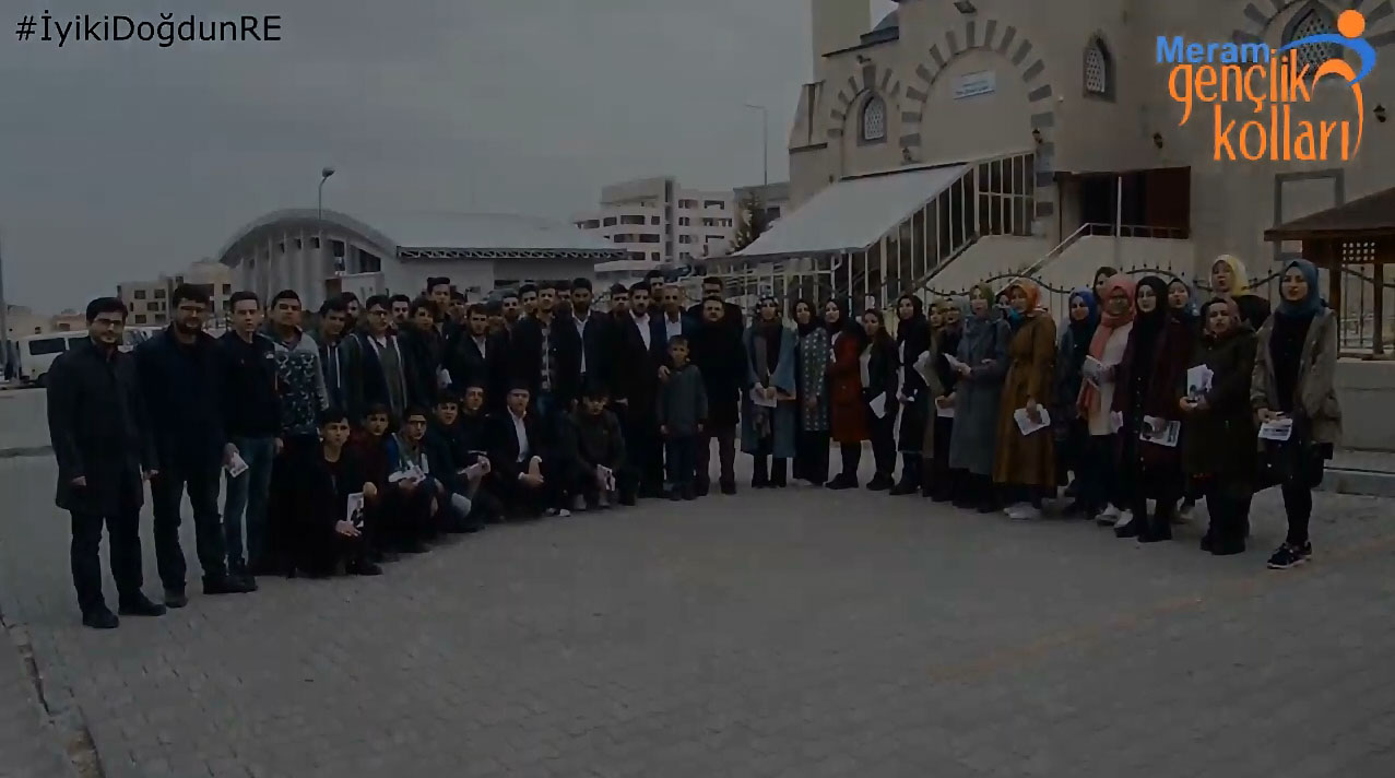 AK Parti Meram'dan Erdoğan'a doğum günü kutlaması