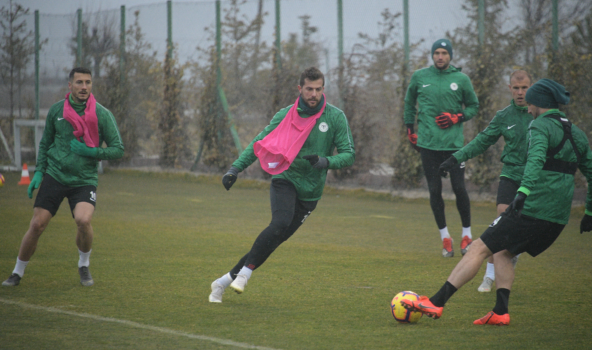 Konyaspor'da Göztepe mesaisi başladı