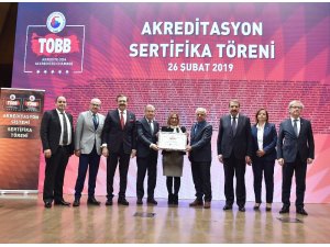 ATO akreditasyon denetiminde Türkiye birincisi seçildi