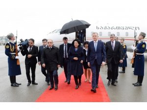 Gürcistan Cumhurbaşkanı Salome Zurabishvili Azerbaycan’da