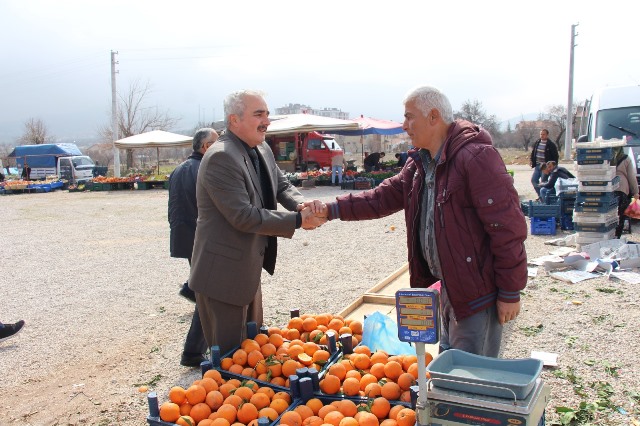 Uyar, seçim çalışmalarında