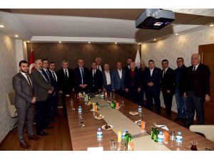 Başkan Ergün’den MESOB’a ziyaret