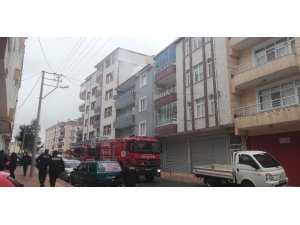 Baca yangını korkuttu