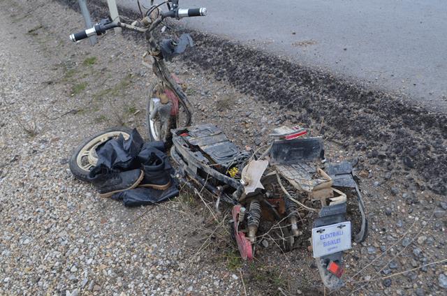 Otomobil bisiklete çarptı: 1 yaralı