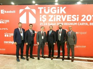 Mersin GİAD, TÜGİK İş Zirvesi’ne katıldı