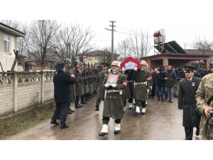 Kıbrıs Gazisi, askeri törenle toprağa verildi
