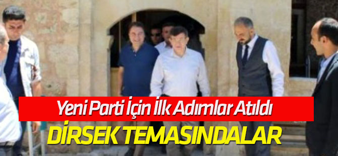 Babacan ve Davutoğlu, Yeni Parti İçin İlk Tohumu Kaz Dağları'nda Attı