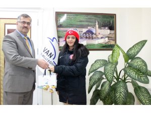 Vanlı kayakçı dünya şampiyonasına katılacak