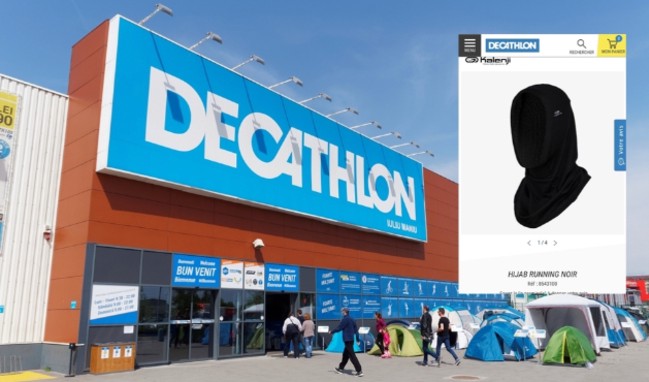 Koşu başörtüsü üreten Decathlon'a tehdit mesajı yağdı...