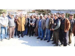 Özlem Çerçioğlu, Burunköy’ü ziyaret etti