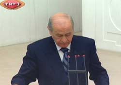 MHP lideri Bahçeli'den bir ilk