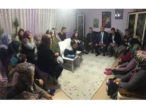 MHP’li başkan adayı Bıyık’ın kar kış dinlemeden çalışıyor