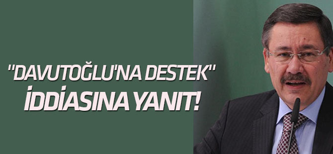 Gökçek'ten "Davutoğlu'na destek" iddiasına yanıt!