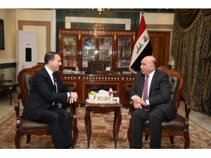 Büyükelçi Yıldız, Irak Maliye Bakanı ile bir araya geldi