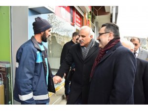Genç, Zorluoğlu ile birlikte saha çalışmalarına ağırlık verdi