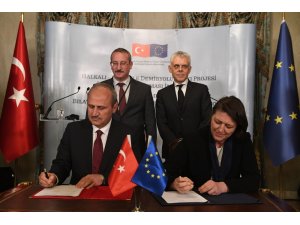 Türkiye’de yürütülen en büyük AB yatırım projesinin imzaları atıldı