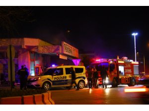 Markette korku dolu anlar yaşandı