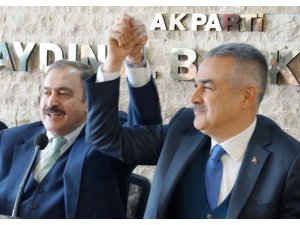 Veysel Eroğlu, Aydın Büyükşehir adayı Savaş’a destek verdi