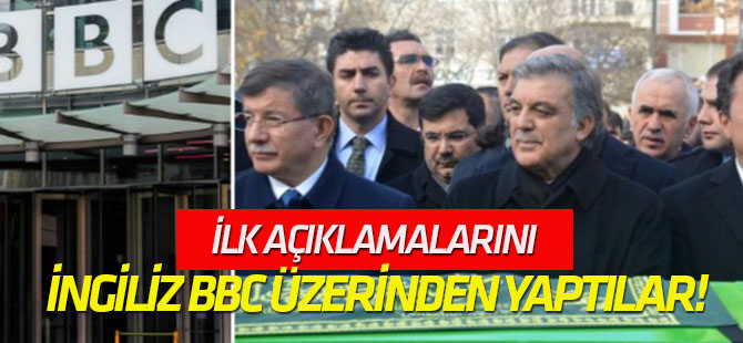 "The Yeni Parti" İlk açıklamalarını İngiliz BBC üzerinden yaptılar!