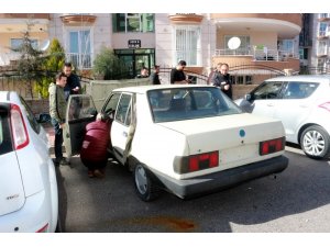Çalıntı sanılan otomobil hurda çıktı