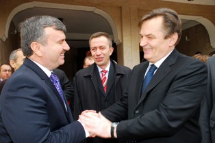 Slajdzic Başkan Akyürek'i ziyaret etti